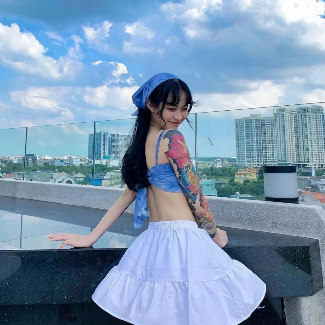 在江边